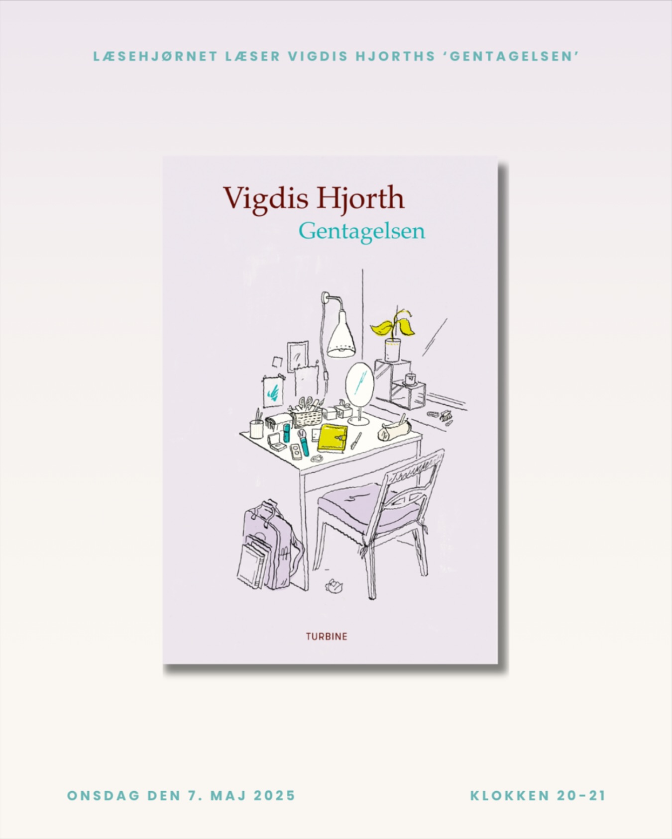 GENTAGELSEN af Vigdis Hjort er en vidunderlig og sanselig fortælling om den livslange søgen efter mening i og forståelse af barndommen, ungdommen og opvæksten 📖🏡
👤 Vigdis Hjort (f. 1959) er norsk forfatter. Hun er Cand.mag. i litteraturvidenskab, idéhistorie og statskundskab.
Hun har modtaget Gyldendalprisen (NO) 2010, Brageprisens ærespris, 2014, Bokhandlerprisen, 2016 og har desuden været indstillet til Nordisk Råds litteraturpris flere gange.
Vigdis er en af Skandinaviens mest interessante nutidige forfattere, og vi glæder os utroligt meget til at læse hendes GENTAGELSEN og tale om den i læsehjørnet på Forfatterhouse.
📅 I morgen, den 7. maj mødes vi kl. 20:00 - 21:00 og taler om romanen - og du kan være med!
📖 Vil du være med til samtalen?
Meld dig ind i Forfatterhouse og få adgang til læsehjørnets møder, inspirerende medlemsaftener og et fællesskab af litteraturelskere, der elsker at dykke ned i bøger sammen!
#gentagelsen #vigdishjorth #læsehjørnet #forfatterhouse