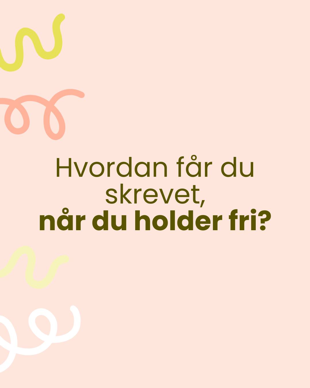 Er du ved at planlægge din ferie til sommer? Og overvejer du at skrive i din ferie? ✏️☀️
Det med skrivning og sommerferie kan være en vanskelig størrelse.
Hvis man vil skrive i sin ferie, hvor meget tid bør man så sætte af til at få skrevet? Hvornår kan man sige, at nu har man skrevet nok for i dag – og holde fri? Det kan faktisk være svært at få styr på sine forventninger til sig selv.
🧑🧑🧒🧒 Og har man familie kan det være endnu vanskeligere. Er din familie klar på, at du helst vil bruge – i hvert fald en del af – din ferie på at skrive? Kan de acceptere det?
Det er derfor vi holder skrivechallenge i juli måned og skriver sammen hver formiddag fra kl. 09:00 - 12:00. Det giver en god og klar ramme, som vi er sammen om at skrive indenfor. Om eftermiddagen kan vi læse, spise is, vandre, bade, surfe, eller hvordan vi nu helst holder fri.
De bedste ferier får man, når man både får skrevet og holder fri med god samvittighed.
💭 Hvis du overvejer at skrive i din ferie, kan du have vores skrivechallenge i tankerne. Det kan være en konkret måde, at forhandle med både sig selv og familien om, hvornår og hvor meget man skal skrive i ferien.
Måske har du allerede besluttet dig, og så kan du heldigvis allerede nu melde dig til skrivechallenge i juli. På den led kan det være nemmere at fast i sin beslutning. Læs mere om skrivechallenge i juli og tilmeld dig gennem linket i vores bio ☀️
Skal du være med?
#ferieskrivning #sommerferie #skrivechallenge #forfatterhouse
